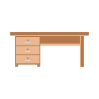 équipement de mobilier de bureau de table png