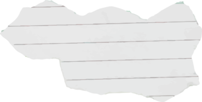 fundo de papel de nota rasgado para design de elementos png