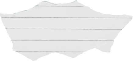 fundo de papel de nota rasgado para design de elementos png