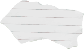 fundo de papel de nota rasgado para design de elementos png