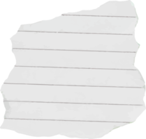 fundo de papel de nota rasgado para design de elementos png