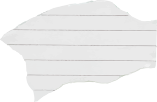 fundo de papel de nota rasgado para design de elementos png