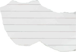 fundo de papel de nota rasgado para design de elementos png