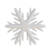 3D-Darstellung Schnee png