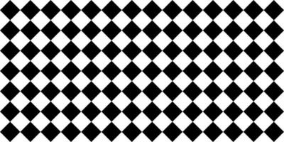 Rows of black and white rhombuses background. Minimalist tiles squares connected together by grid on surface. Simple design for vector decoration