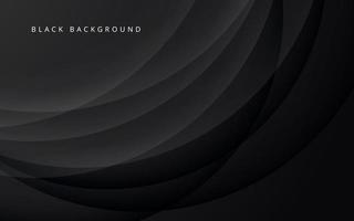 abstract black soft diagonal shape light and shadow wavy curve background. eps10 vector