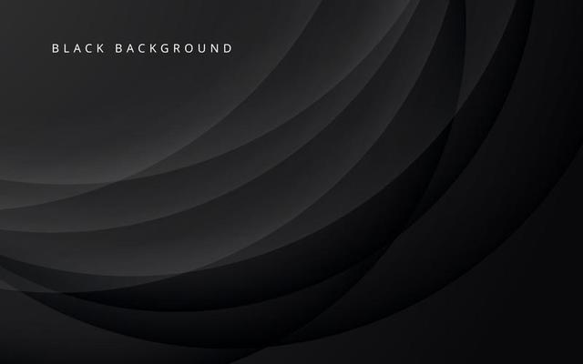 abstract black soft diagonal shape light and shadow wavy curve background. eps10 vector