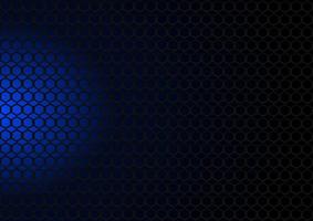 Blue Hexagonal Background vector