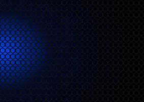 Blue Hexagonal Background vector