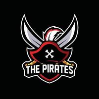 Pirates Sports Logo Design vector