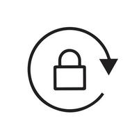 Cyber security And Privacy Concepts To Protect Data Lock Icon And Internet Network Security Technology Businessman icon. vector