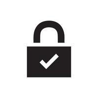 conceptos de seguridad cibernética y privacidad para proteger el icono de bloqueo de datos y el icono de empresario de tecnología de seguridad de red de Internet. vector