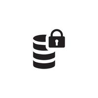 Cyber security And Privacy Concepts To Protect Data Lock Icon And Internet Network Security Technology Businessman icon. vector