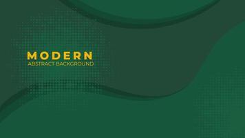 Modern background green color with halftone style vector illustration for background, web, banner, poster, cover.