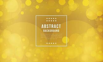 Abstract bokeh lights effect with gold background, bokeh texture, bokeh background, vector illustration for graphic design