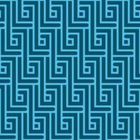 LIGHT BLUE ABSTRACT SEAMLESS PATTERN WITH RECTANGULAR ZIGZAGS IN VECTOR