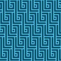 LIGHT BLUE ABSTRACT SEAMLESS PATTERN WITH RECTANGULAR ZIGZAGS IN VECTOR