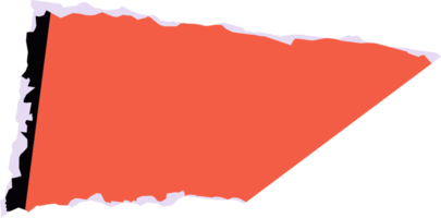 gescheurd papier element png