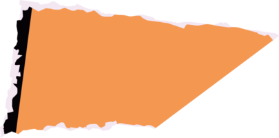 gescheurd papier element png