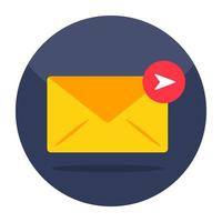 Perfect design icon of send mail vector