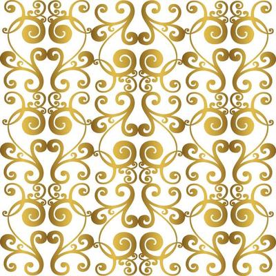 Vector damask vintage baroque scroll ornament swirl. Victorian monogram heraldic shield swirl. Retro floral leaf pattern border foliage antique  acanthus calligraphy engraved tattoo. Seamless pattern