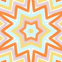 Abstract kaleidoscope background. Beautiful kaleidoscope seamless pattern. Multicolor mosaic texture. Seamless kaleidoscope texture. Unique kaleidoscope design vector