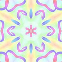 Abstract kaleidoscope background. Beautiful kaleidoscope seamless pattern. Multicolor mosaic texture. Seamless kaleidoscope texture. Unique kaleidoscope design vector
