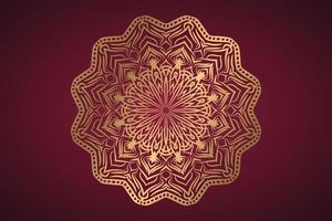 luxury mandala design background free vector