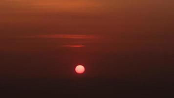 Time lapse of majestic sunrise landscape beautiful cloud and sky nature landscape scence. 4K footage. video