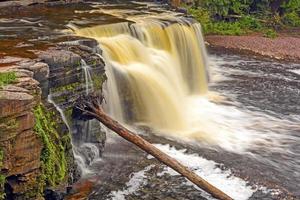 Colorful Cascade in the Wilds photo