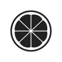 lemon flat icon vector