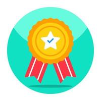 Perfect design icon of star badge vector