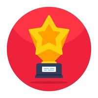 A perfect design icon of star award vector