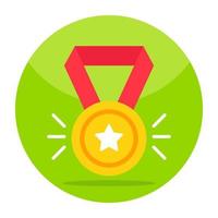 Modern design icon of star medal vector