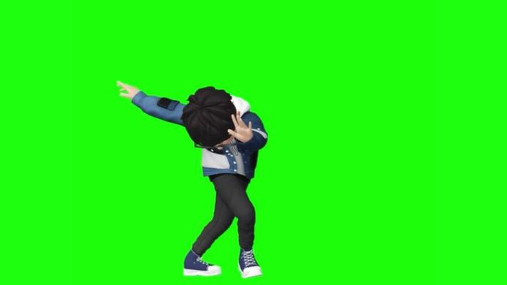 FREE] Roblox Character Dancing Green Screen 