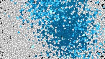 Glitter Vibrant Spheres Abstract Background Digital Rendering video