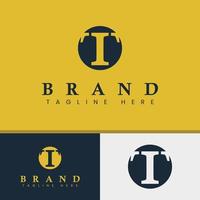 Letter IT or TI Monogram Logo, suitable for any business with IT or TI initials. vector
