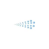 Water spray mist of atomizer. Icon vector illustration template