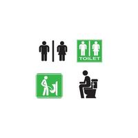 toilet icon vector design