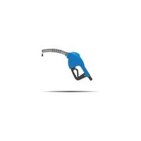 Gasoline pump nozzle sign.Gas station icon. Flat design vector