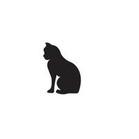 gato cría lindo mascota icono animal conjunto vector
