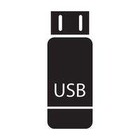 logotipo de transferencia de datos usb vector