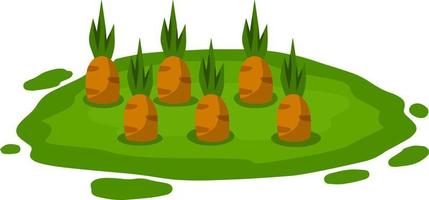 Bed with the carrot. Cartoon flat illustration. Growing vegetables on platform. Brown ground. Natural food. Element of farm and village 13451095 Vector Art at Vecteezy Bed with the carrot. Cartoon flat illustration. Growing vegetables on platform. Brown ground. Natural food. Element of farm and village 13451095 Vector Art at Vecteezy