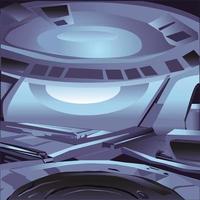 Spaceship Interior Vector