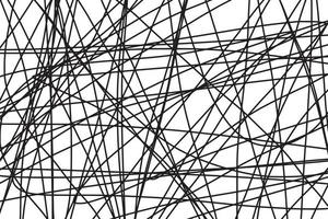 Scribble lines hand drawn seamless pattern. vector