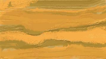 fondo de textura de hoja de oro de pintura de aceite. papel pintado de piedra de oro abstracto vector