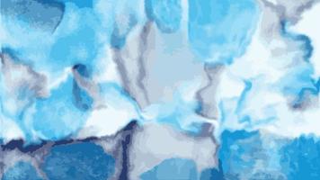 Elegant Blue Alcohol Ink Pattern Background vector