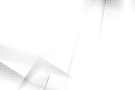 Abstract  white and gray color, modern design background with geometric shape. Vector illustration.