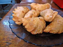 Argentina empnada or pastry filled with meat photo