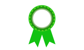 distintivo de vencedor verde, ícone de melhor qualidade, sinal de grande venda, promoção, super grande venda, prêmios do vencedor png